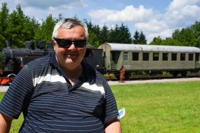 Predrag Kojadinović u Kulturnom centru Mato Lovrak/ Foto: Marko Lovrić