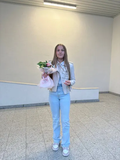 Nagrada za perspektivnu sporta&scaron;icu grada Požege/Foto: Ustupila obitelj Tunić