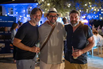 Dražen Klarić, Robert Zuber i Goran Navojec/Foto: Luk&scaron;a Marotti/Večernji list