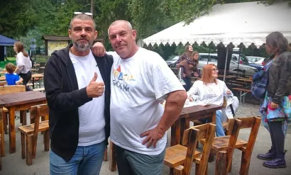 Autor kviza Kuba (desno) i voditelj Brane/Foto: Mario Barać