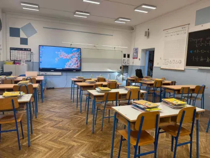 Klupe spremne čekaju &scaron;kolarce/Foto: Grad Bjelovar