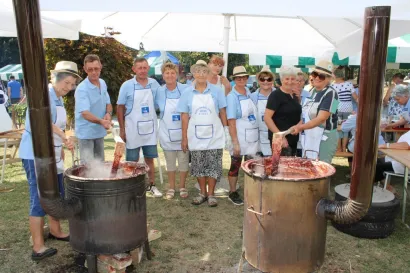 Veseli sirački umirovljenici skuhali su najfiniji domaći pekmez od &scaron;ljiva/Foto: Slavica Trgovac Martan