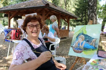 Gđa Jirinka godinama dolazi u Sirač/Foto: Slavica Trgovac Martan