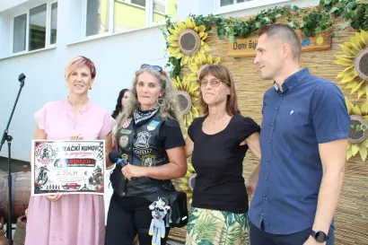 Motociklisti su skupili novac za sirački vrtić/Foto: Slavica Trgovac Martan