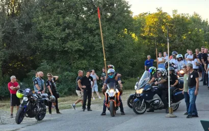 Na alku su stigli motociklisti iz cijele Hrvatske/Foto: Privatni album