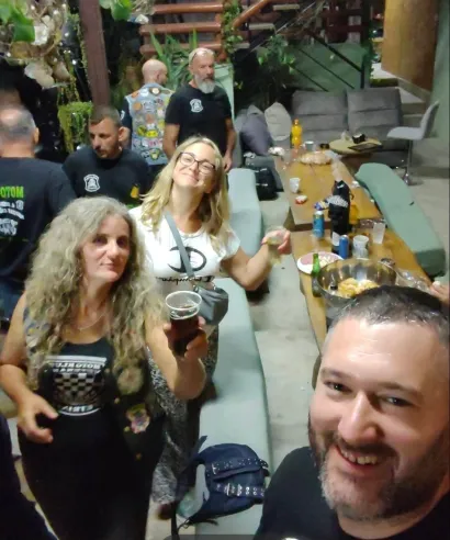 Fe&scaron;talo se kod Munićevih doma/Foto: Privatni album