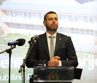 Gradonačelnik Zlatko Pavičić najavio je nove brojne projekte/Foto: Slavica Trgovac Martan
