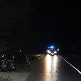 Vozač je autom sletio s ceste/Foto: PU bjelovarsko-bilogorska