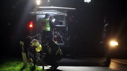 Policajci su biciklistu uhvatili tijekom redovne kontrole prometa/Foto: Srećko Niketić/ CROPIX (ilustracija)
