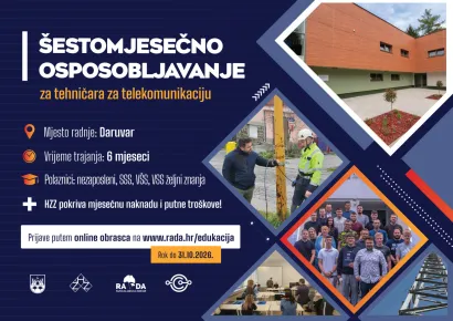 Plakat za besplatnu edukaciju/Foto: RADA