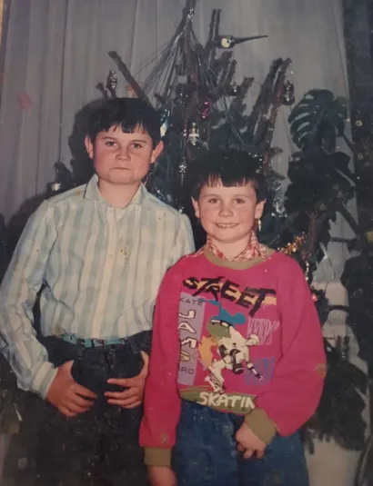 Igor i Tomislav Frantal odrasli su bez oca/Foto: Privatni album