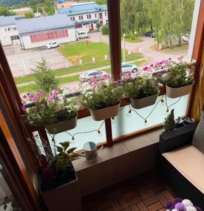 Paula Lustig za uređenje svog balkona osvojila je 3. mjesto/Foto: Predrag Uskoković