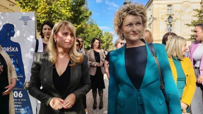 Martina Topalović i Marija Jungić/Foto: Slavica Trgovac Martan