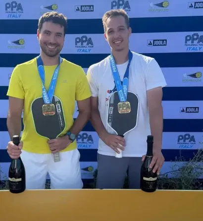 Igre parova u pickleballu su vrlo popularne/Foto: Privatni album