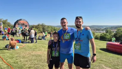 I načelnik Marko Kutanjac se iskazao u sportskim aktivnostima/Foto: Općina Veliko Trojstvo
