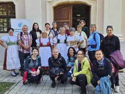 Na cilju, s prijateljima/Foto: Tanja Novotni Golubić