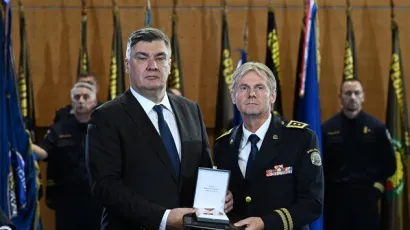 Načelnik Bukvić/ Foto: Ured Predsjednika RH