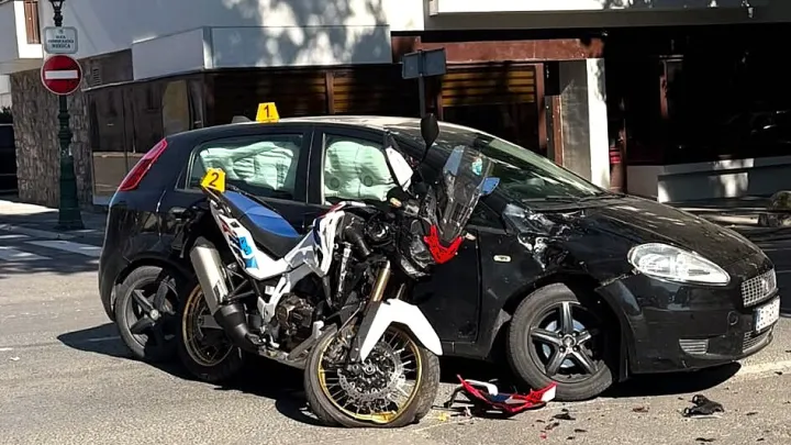 Prizor s mjesta nesreće u Bjelovaru/Foto: Čitatelj