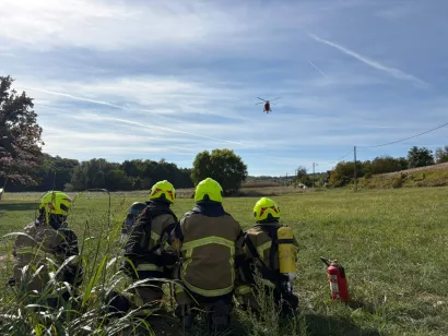 Vatrogasci su pazili da sve protekne u redu/Foto: VZO &Scaron;androvac