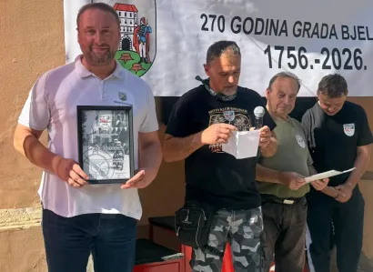 Zaslužnima su podijeljena priznanja/Foto: Grad Bjelovar