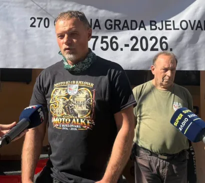 Alen Krce, predsjednik MK Bjelovar/Foto: Grad Bjelovar