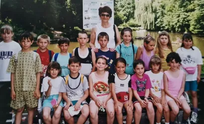 Sa &scaron;kolarcima iz Gare&scaron;ničkog Brestovca na izletu/Foto: Privatni album