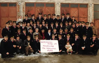 Tečaj za podoficire VSO Daruvar/Foto: Monografija "Daruvarski vatrogasci - 140 godina DVD-a Daruvar
