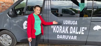 Članica je udruge ''Korak dalje/Foto: Privatni album