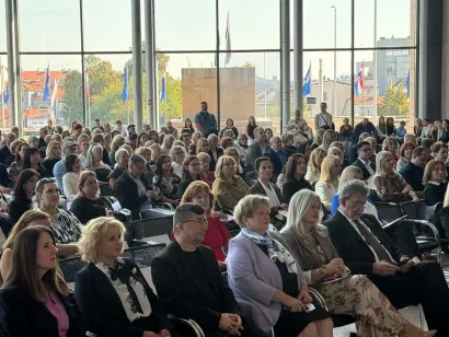 Dodjela je održana u Nacionalnoj i sveučili&scaron;noj knjižnici/Foto: Privatni album