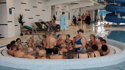 U jacuzziju je vladala prava gužva/Foto: Slavica Trgovac Martan