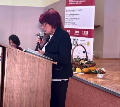 Predsjednica Udruge umirovljenika Općine Velika Pisanica Zdravka Hadžija/Foto: Općina Velika Pisanica