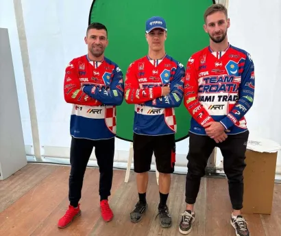 Motocross seniori hrvatske reprezentacije/Foto: GP1