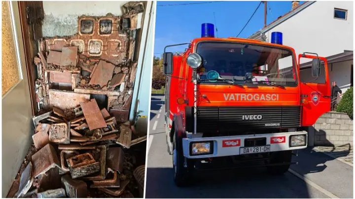 Prizor s mjesta događaja/Foto: DVD Pakrac
