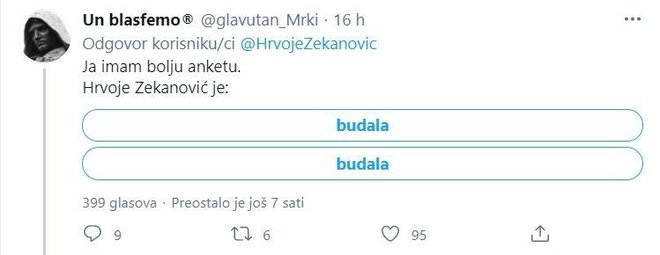 Twitter je ismijao Zekanovića