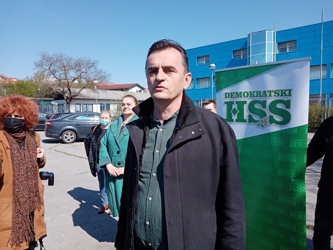 Ivan Beljan, kandidat DHSS-a za bjelovarsko-bilogorskog župana/ Foto: Deni Marčinković