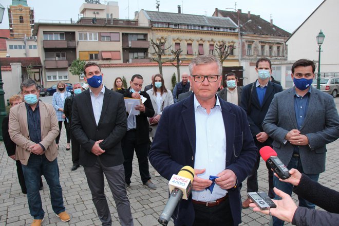 HDZ na čelu s Bišćanom uvjeren je da imaju najjaču listu za Gradsko vijeće/Foto: Branka Sobodić