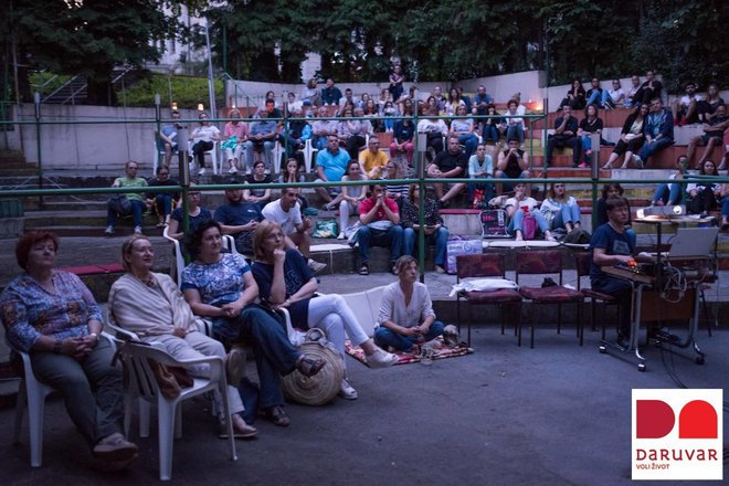 Ljetno kino 2018. godine/Foto: TZ Daruvar-Papuk