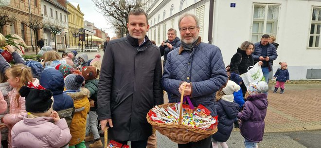 Dario Hrebak i norveški veleposlanik/ Foto: Grad Bjelovar
