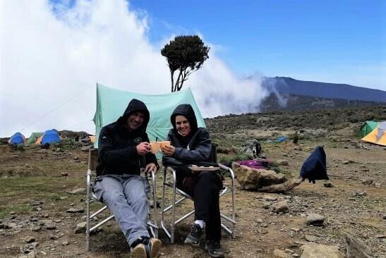 Doris Pinčić i Davor Guberović u avanturi života na Kilimanjaru/Foto: Privatni album
