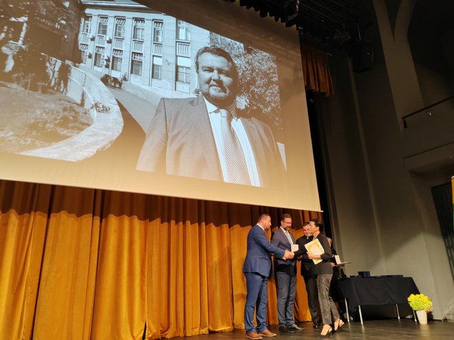 Davorin Diklić dobio je plaketu Grada posmrtno/Foto: Martina Čapo