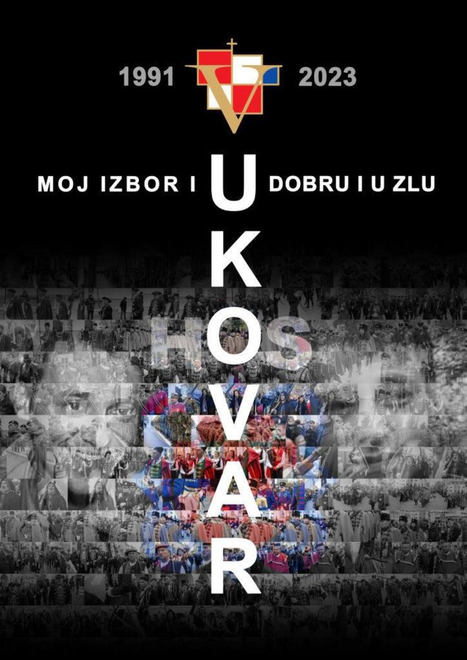 Plakat koji je jučer predstavio gradonačelnik Vukovara Ivan Penava/Foto: FB