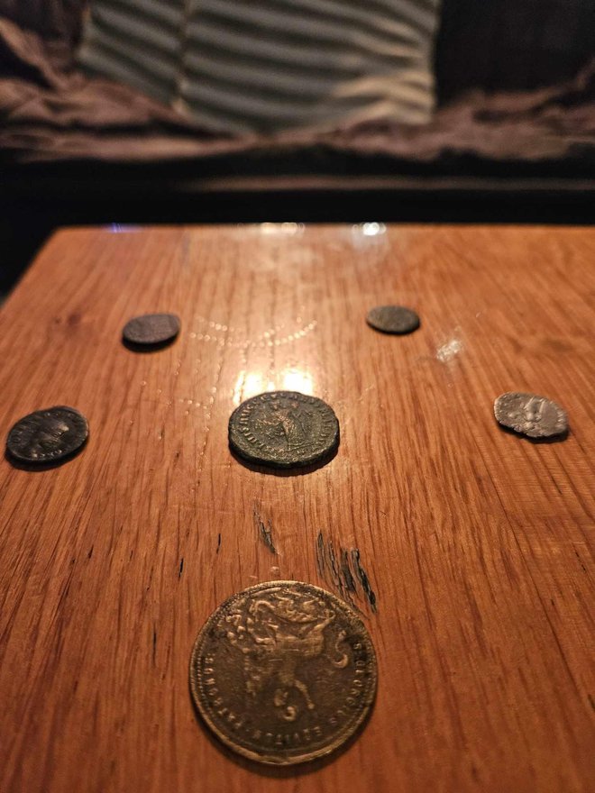 Carski novčići pronađeni u Daruvaru i okolici/ Foto: Nikica Puhalo/MojPortal.hr