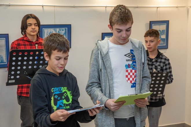 Mladi polaznici radionice pričali su o povijesti tehnike/ Foto: Predrag Uskoković/Grad Daruvar
