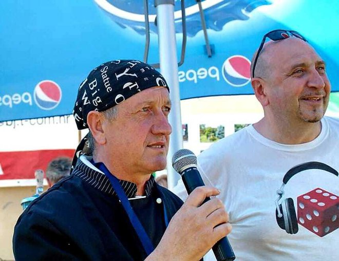 Nuhi i poznati radijski voditelj Kocka/Foto: Dražen Kocijan Kocka