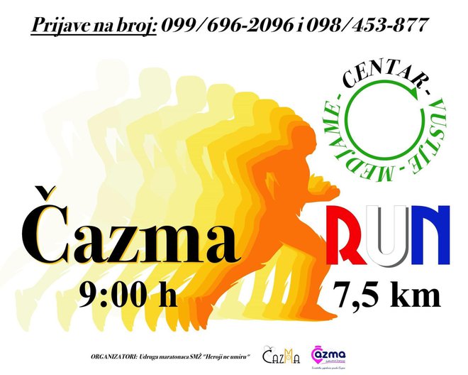 Čazma Run održat će se 24. ožujka/ Foto: Run Čazma/Facebook