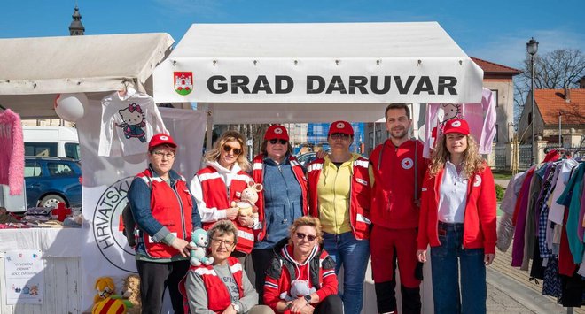 Tim Gradskog društva Crvenog križa Daruvar/ Foto: Predrag Uskoković/Grad Daruvar