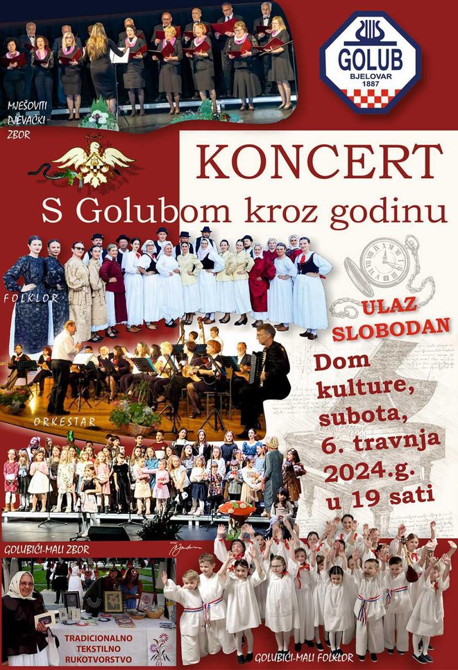 Koncert Goluba u Bjelovaru/ Foto: HORKUD Golub