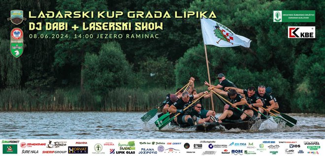 Službeni plakat 2. Lađarskog kupa u Lipiku