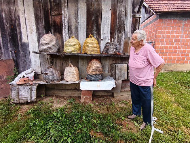Iz starih pletenih košnica med je najslađi/Foto: Slavica Trgovac Martan