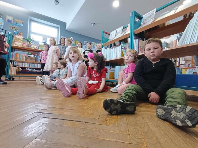 Bjelovarski mališani obožavaju svoju knjižnicu/Foto: Slavica Trgovac Martan
